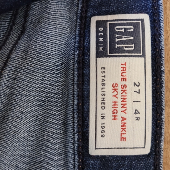 Gap true skinny ankle sky high jeans - Picture 10 of 16